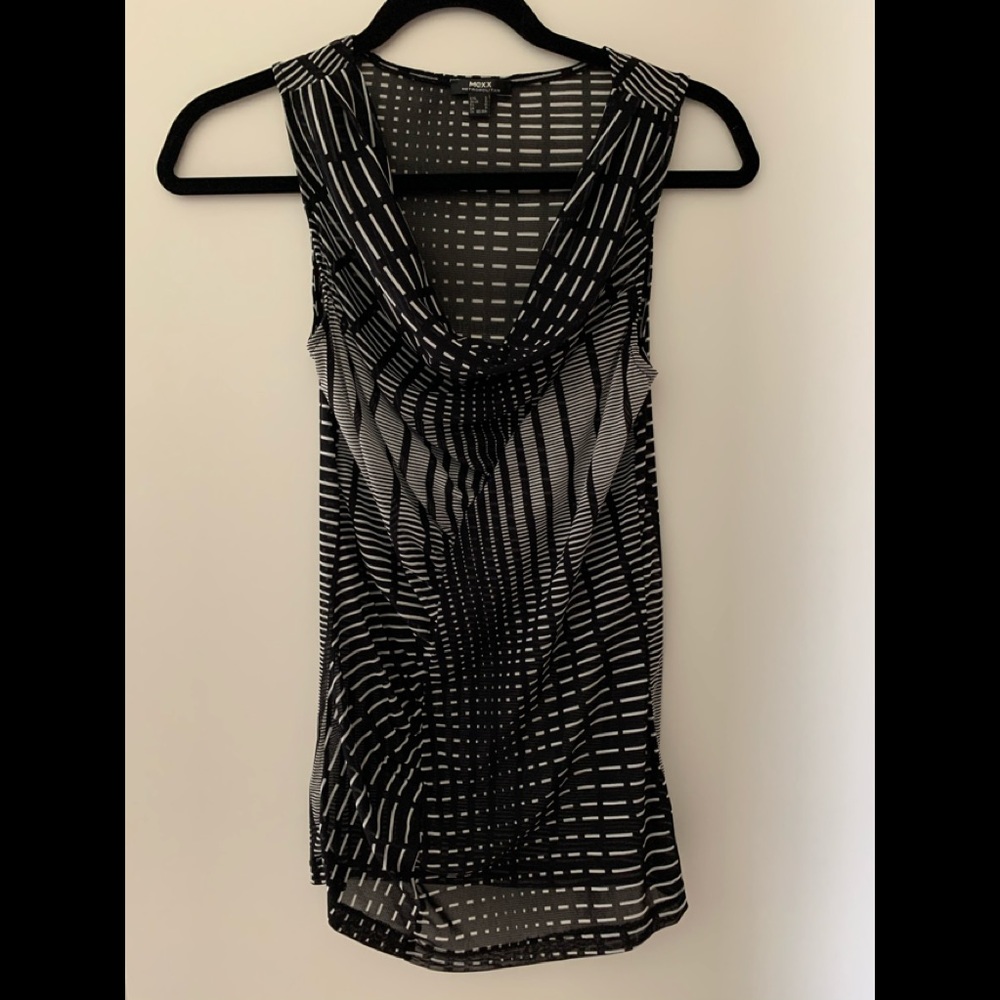 Sleeveless Sheer Top